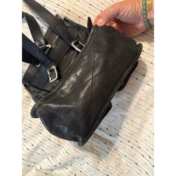 Rag & Bone Field Black Lambskin Leather Backpack main image 6
